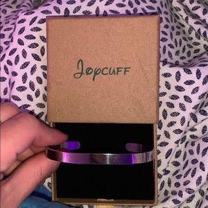 silver adjustable bracelet